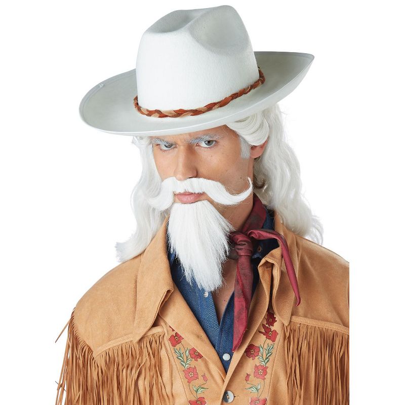 California Costumes Buffalo Bill Men's Wig, 1 of 3