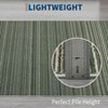 Modern Washable Area Rug for Living Room, Soft Floor Rug with Non Slip Backing, Low Pile Stain Resistant Bedside Carpet for Dorm - 3 of 4