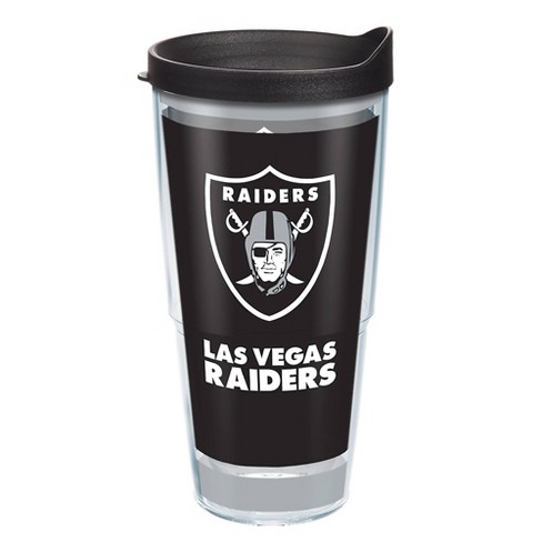 Vintage Raiders Thermos // Coffee Cup 16 Ounce Plastic Mug // Las Angeles  Oakland Las Vegas Raiders // Vintage Deadstock // New Old Stock 