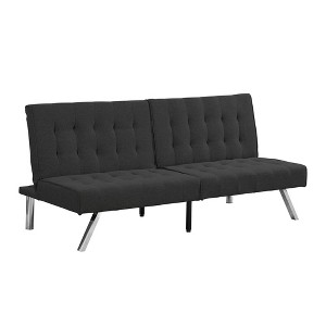 NicBex 66.9 Inch Fabric Convertible Folding Futon Sofa Bed with Stainless Legs for Living Room,Office,Apartment,Bedroom - 1 of 4