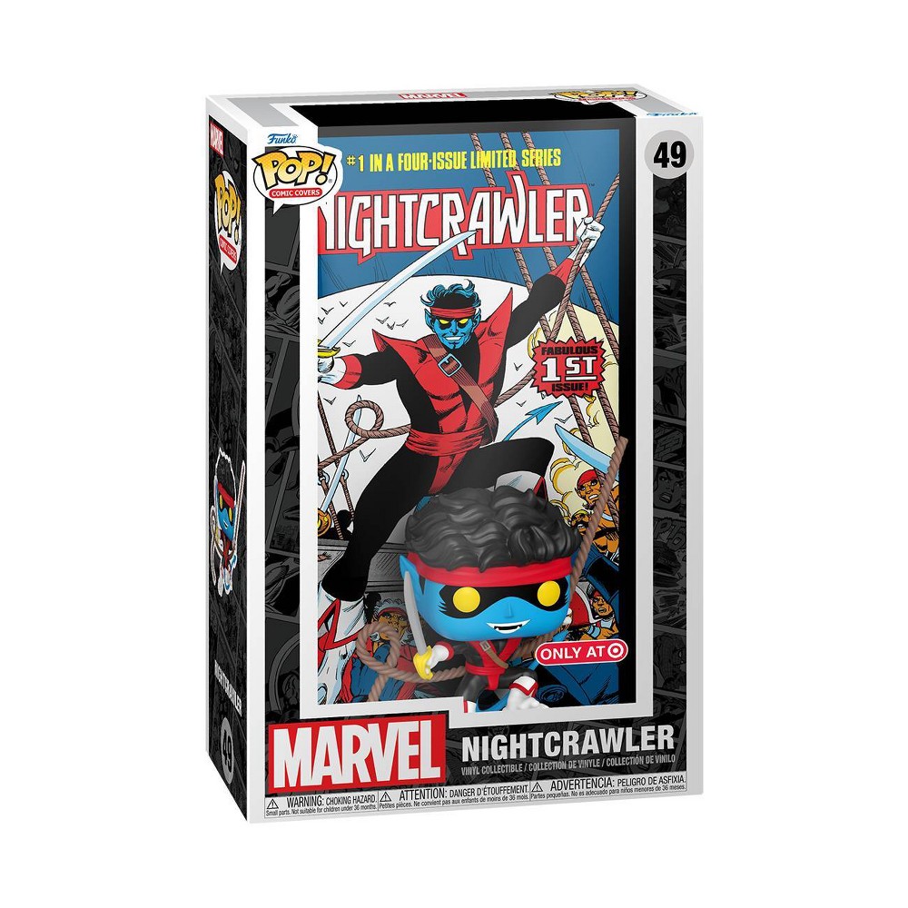 Funko POP! Comic Covers: Marvel Nightcrawler Figure (Target Exclusive)