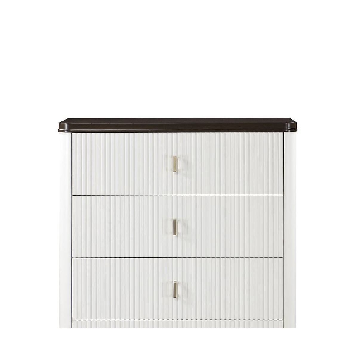 35.5" Carena Decorative Storage Drawer: Acme Furniture, 54.5" Height, 5 Drawers, Wood Composite, No Assembly Required - thumbnail 2
