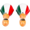 MEINL Traditional Rawhide Maracas with Mexican Flag - 2 of 4