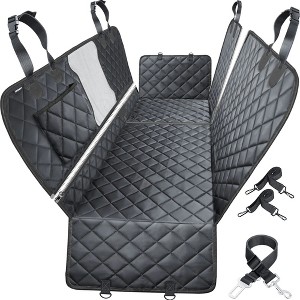 ERZERT 6-in-1 Dog Car Seat Cover for Back Seat - 1 of 3