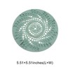 Unique Bargains Drain Strainer Round Drain Strainer TPR 5.51"x5.51" 1 Pc - 3 of 4