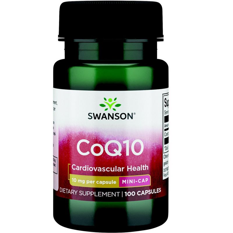 Swanson Dietary Supplements Coq10 - Mini Cap 10 mg 100 Caps, 2 of 3