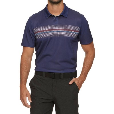 Men's Peoria Ombre Stripe Performance Polo Shirt - Flags & Anthem