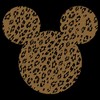Boy's Disney Mickey Mouse Cheetah Print Silhouette Pull Over Hoodie - 2 of 4