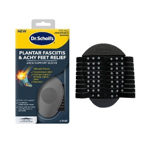 Dr. Scholl's Plantar Fasciitis & Achy Feet Relief Arch Support Sleeve - 1 Pair - 1 of 4