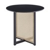 NicBex Round Dining Table 31.5" Solid Wood and Rattan Workmanship Dinette Table for Kitchen, Dining Room - 2 of 4