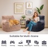 Hooseng Bean Bag Chair, Bean Bag Sofa Chair with Armrests, Fluffy and Lazy Sofa with backrest, Comfy Cozy BeanBag Chairs - 3 of 4