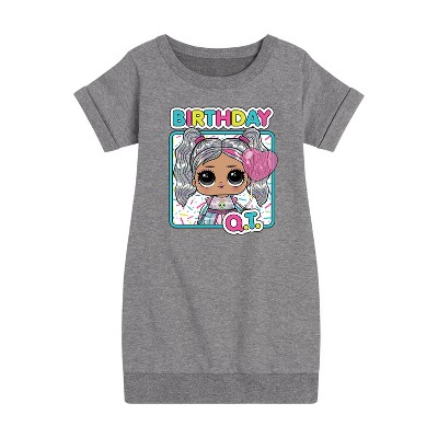 - LOL Surprise! - Birthday QT Graphic Short Sleeve Fleece Dress