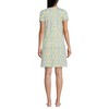Lands' End Women's Cotton Short Sleeve Knee Length Nightgown - 2 of 3