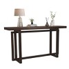 Modern 59'' Narrow Console Table with MDF Top,Space-Saving Sofa Table for Entryway or Behind Sofa-The Pop Home - 2 of 4