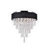 CWI Lighting Franca 4 Light Drum Shade Flush Mount With Chrome Finish - 3 of 4