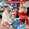 Aoibox Advent Calendar 2025 for Kids 24 Piece Christmas Countdown Calendar with Mini Plush Animal Toys Tree Ornaments Stocking Stuffers - 2 of 4