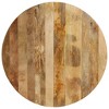 vidaXL Dining Table 43.3 in.x29.5 in. Solid Wood Mango - 3 of 4