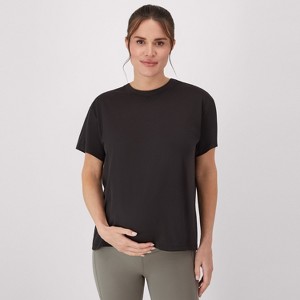 Hanes Maternity Women's Short Sleeve T-Shirt - 1 of 4