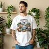 Artistically Vibrant Yellowstone National Park T-Shirt, Wildlife and Nature Tee and Souvenir | OrnamentallyYou - 4 of 4