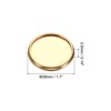Unique Bargains Plastic DIY Notebook Planner Round Binder Rings 22 Pcs - 2 of 4