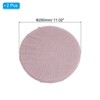 Unique Bargains Non-Slip Washable 11"-16'' Elastic Round Bar Stool Seat Cushions for Chair Stool 2 Pcs - 2 of 4