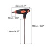 Unique Bargains S2 Steel T-Handle Metric Dual End Hex Wrench - 2 of 4