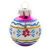 Christopher Radko 1.25 In Decorated Rounds Shiny Brite Vintage Style Tree Ornament Sets - 2 of 4