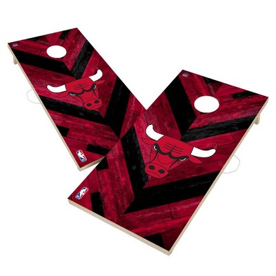 NBA Chicago Bulls 2'x4' Solid Wood Cornhole Board