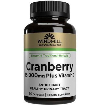 Windmill Cranberry (15000mg with Vitamin-C), Caps - 90 Ct