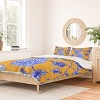 Deny Designs 3pc Full/Queen Jacqueline Maldonado Chinoserie Peacock Duvet and Sham Set - 2 of 4