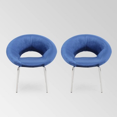 target blue accent chair