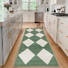 Area Rug Non-Slip Soft Ultra-Thin Carpet Stain Resistant Accent Rug for Living Room Bedroom Dining Room Office Nursery Playroom - 3 of 4