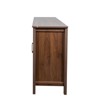 SKRAN Cabinet with 4 Doors and 4 open shelgves,Freestanding Sideboard Storage Cabinet Entryway Floor Cabinet for Living Room Office Bedroom - 4 of 4