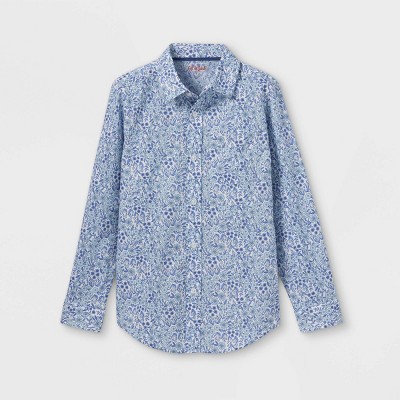 floral long sleeve shirts & tops