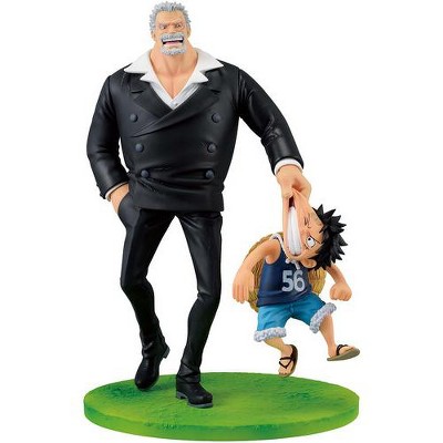 Bandai - Ichibansho - One Piece - Revible Moment - Monkey D.Luffy & Monkey D.Garp (Road to Down) Figure