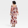 Women's Long Sleeve Crepe Maxi A-Line Dress - A New Day™ - 2 of 3