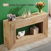 KTMBDW 59 Inches Long Console Table for Entryway, Sofa Table Behind Couch, Wooden Entry Table Foyer Hallway Table, Console Sofa Table for Living Room - 4 of 4