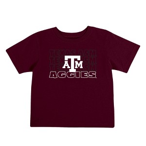 NCAA Texas A&M Aggies Toddler Boys' 2pk T-Shirt - 1 of 4