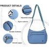 Casual Crossbody Bag with Anti Theft Pocket -Lightweight Water-Resistant Purse Bag - 4 of 4