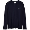 Lacoste Men's Long Sleeve Pima Cotton Crewneck T-Shirt - 4 of 4