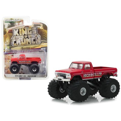 1979 Ford F-350 Monster Truck "High Roller" "Kings of Crunch" Series 3 1/64 Diecast Model Car by Greenlight