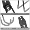 Unique Bargains Slat Wall Garage Lawn Yard Garden Hanging Organizing Storage Hooks 12 Pcs - 4 of 4