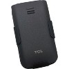 Nakedcellphone Holster for TCL Flip 3 Phone or TCL Flip 4 5G - Belt Clip Holder Case - Black - 4 of 4