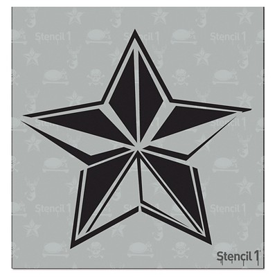 Stencil1 Star - Stencil 5.75" x 6"