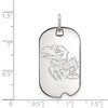Black Bow Jewelry 14k White Gold Kansas Jayhawks NCAA Pendant - 2 of 3