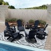 WestinTrends Tuscany HIPS¬¨‚Ä†Outdoor¬¨‚Ä†Patio¬¨‚Ä†Folding¬¨‚Ä†Adirondack¬¨‚Ä†Chair (12-Piece Set) - 2 of 4