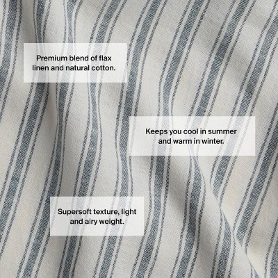 Relaxed Linen Stripe Sheet Set - Parachute