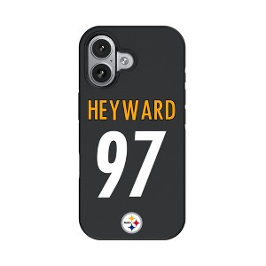 NFL Pittsburgh Steelers Players Game Tactic Bump Cell Phone Case for Apple iPhone 17 Series - 1 of 4
