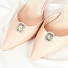 Unique Bargains Gemstone Style with Detachable Clip Shoe Accessories 2 Pcs - 2 of 4