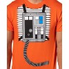 Seven Times Six Star Wars Mens' Luke Skywalker X-Wing Pilot Suit T-Shirt Orange - 2 of 4
